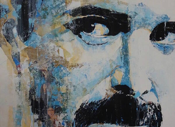 Freddie Mercury Art Print featuring the painting The Show Must Go On by Paul Lovering