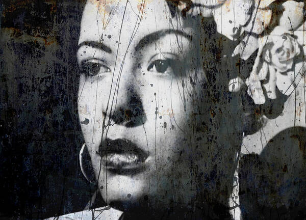 Billie Holiday Art Print featuring the mixed media This Ole Devil Called Love by Paul Lovering