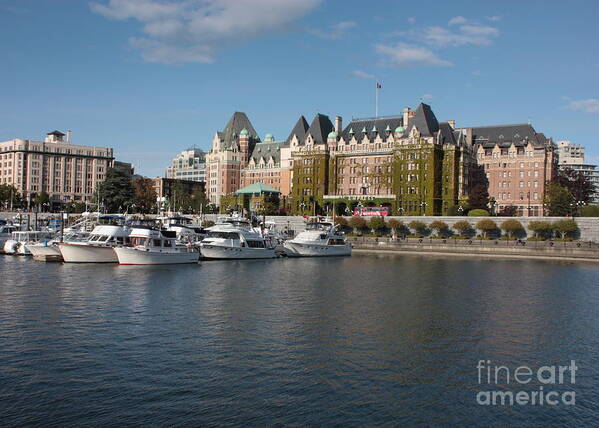 Victoria Art Print featuring the photograph Victoria Harbour by Carol Groenen