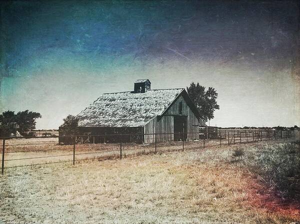 Barn Art Print featuring the photograph West Texas History by Brad Hodges