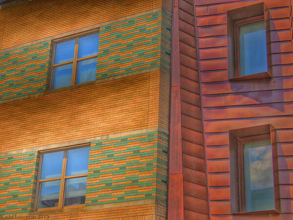 Eastern Market Dc Art Print featuring the photograph Windowscapes by Kathi Isserman