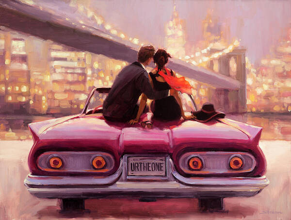 Love Art Print featuring the painting You Are the One by Steve Henderson