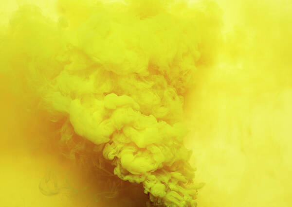 Motion Art Print featuring the photograph Colored Smoke #20 by Henrik Sorensen