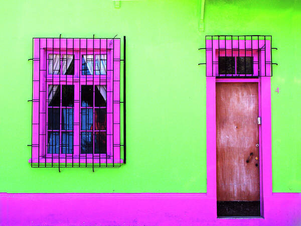 Streetscape Art Print featuring the photograph 4 Calle Santiago by Rick Locke - Out of the Corner of My Eye
