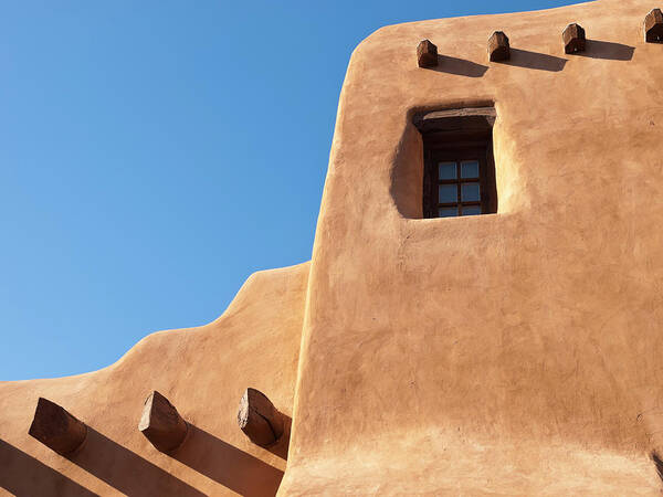 Architectural Feature Art Print featuring the photograph Adobe House by Helovi