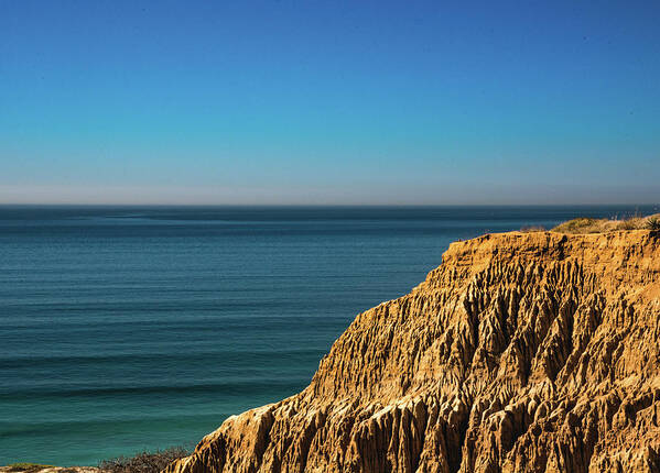 Cliffs Art Print featuring the photograph Land, Sea, and Sky by Local Snaps Photography