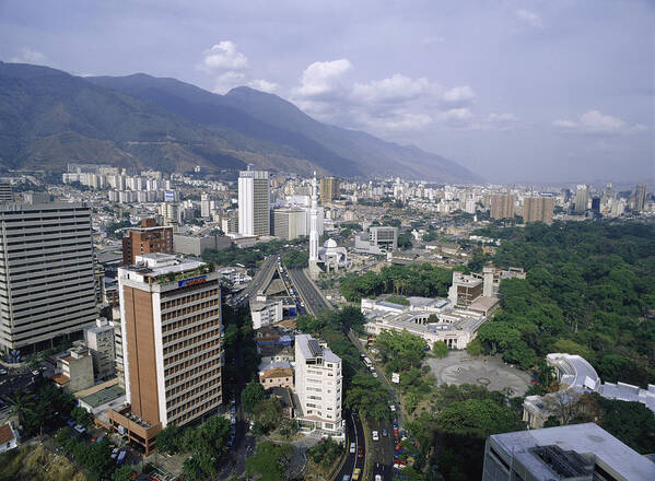 220 Art Print featuring the photograph Caracas, Mount Avila, Venezuela by Artist - Unknown