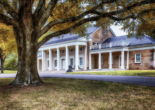 Chickamauga Battlefield Art Print featuring the photograph Chickamauga Battlefield Visitor's Center by Susan Rissi Tregoning