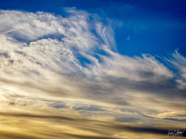Clouds Art Print featuring the photograph Cloud Swirl by Phil S Addis