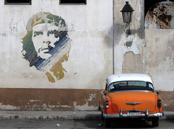 Car Art Print featuring the photograph Cuba by Bror Johansson