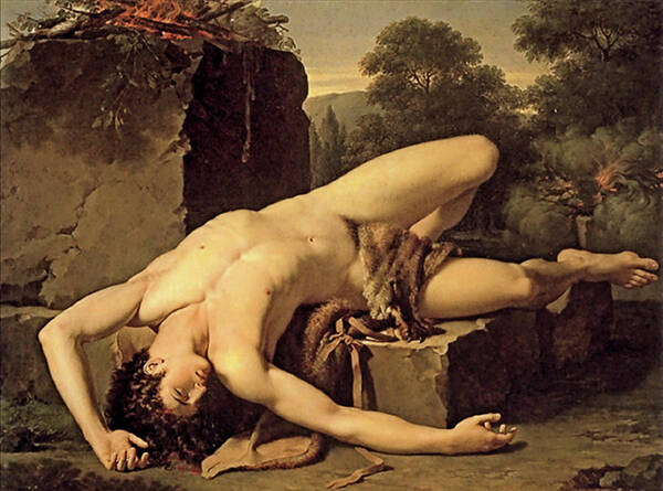 Montpellier Art Print featuring the painting Death of Abel by Francois Xavier Fabre