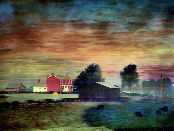  Art Print featuring the photograph Eastern Kentucky Farm by Jack Wilson