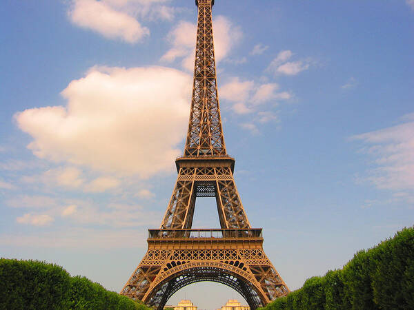 School Carnival Art Print featuring the photograph Eiffel Tower by Jcarter
