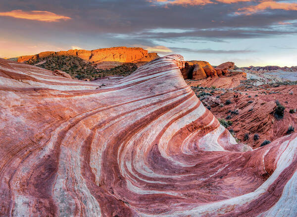 Award Winning Photography Art Print featuring the photograph Fire Wave by Leland D Howard