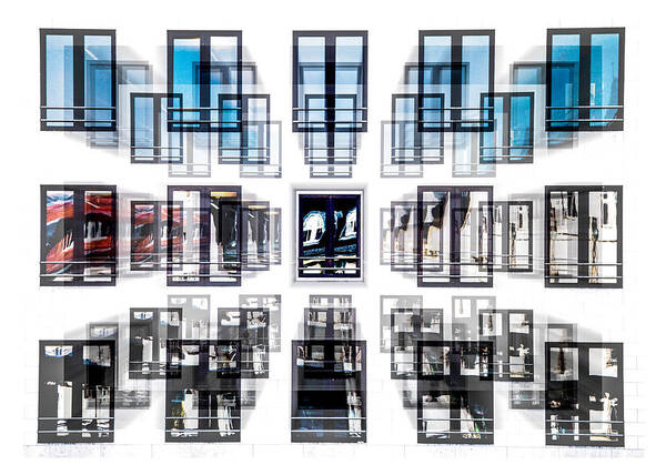 Windows Art Print featuring the photograph Flying Windows by Stephan Rckert