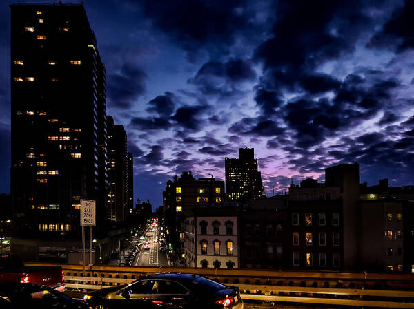 Blue Hour Art Print featuring the photograph Henry Street by Kevin Plant