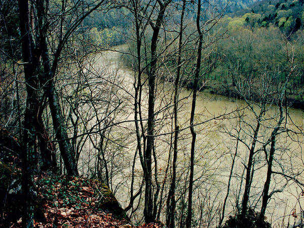 Kentucky River Art Print featuring the photograph Kentucky River at Raven Run by Mike McBrayer