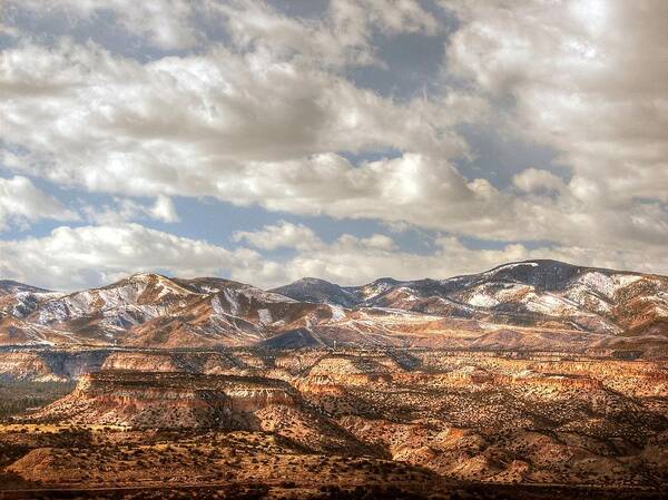 Tranquility Art Print featuring the photograph Los Alamos From Buckman Mesa by Rovingmagpie@flickr.com
