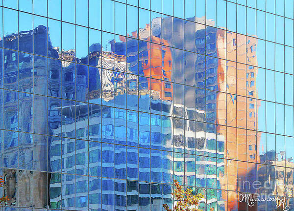 Buildings Art Print featuring the photograph Mirror Image by Mariarosa Rockefeller