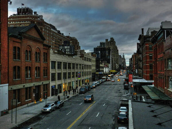 New York Ny Art Print featuring the photograph NYC - High Line - Meatpacking District 002 by Lance Vaughn