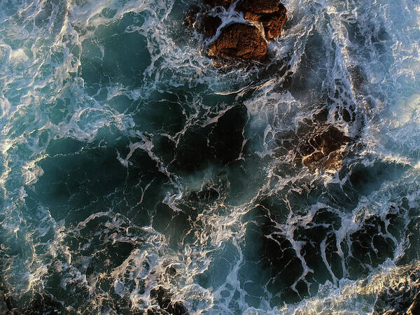 Ocean Art Print featuring the photograph Ocean by Christopher Johnson
