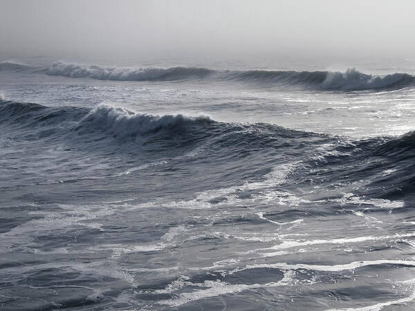 Scenics Art Print featuring the photograph Ocean Waves by Maciej Toporowicz, Nyc