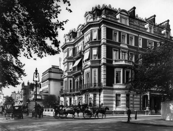 Horse Art Print featuring the photograph Park Lane by London Stereoscopic Company