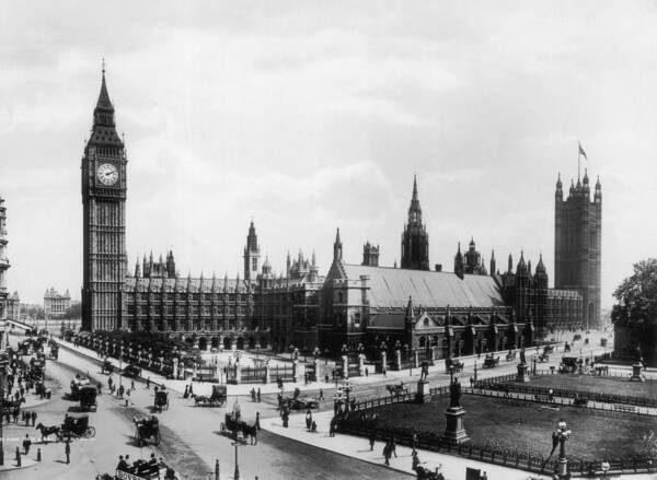 Architectural Feature Art Print featuring the photograph Parliament Square by Frederick Hardie