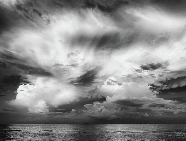 Clouds Art Print featuring the photograph Stormy 2 by David Pratt