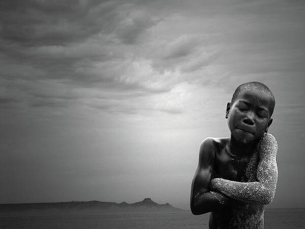 Kid Art Print featuring the photograph Taking Islands In Africa by Raul Santua