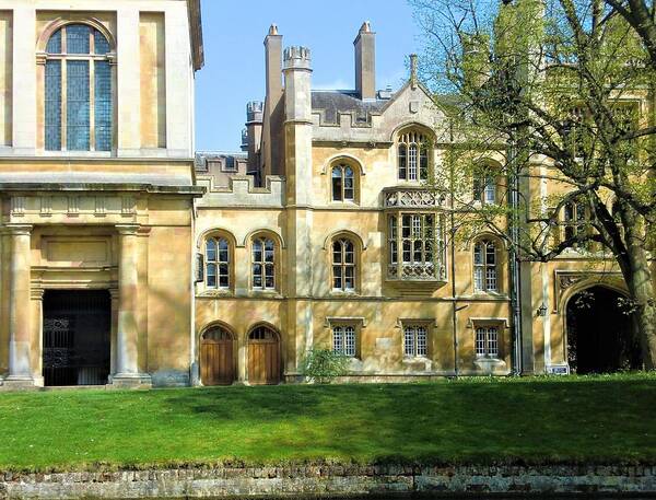 - University Of Cambridge Art Print featuring the photograph - University of Cambridge by THERESA Nye