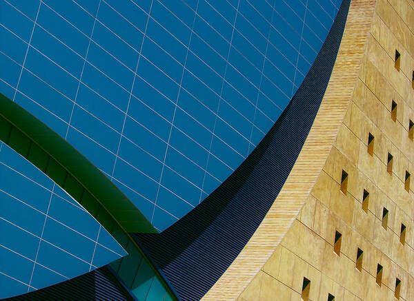 Architecture Art Print featuring the photograph World Market Center, Las Vegas by Kirk Cypel