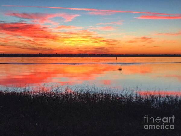 Sunrise Art Print featuring the photograph You are loved by LeeAnn Kendall