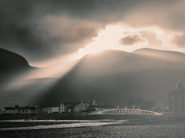 Ireland Art Print featuring the photograph Changing Weather #1 by Alan Campbell