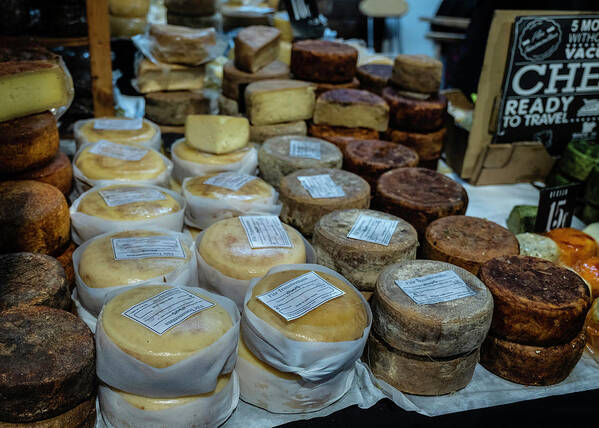 Cheese Art Print featuring the photograph Cheese Market by William Dougherty