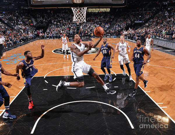 Rondae Hollis-jefferson Art Print featuring the photograph Rondae Hollis-jefferson #1 by Jesse D. Garrabrant