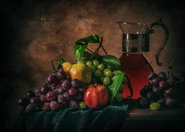 Fruits Art Print featuring the photograph Fruits by Anna Rumiantseva
