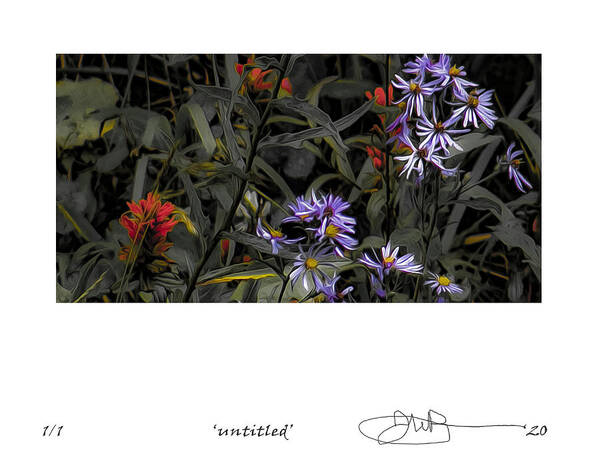 Signed Limited Edition Of 10 Art Print featuring the digital art 20 by Jerald Blackstock