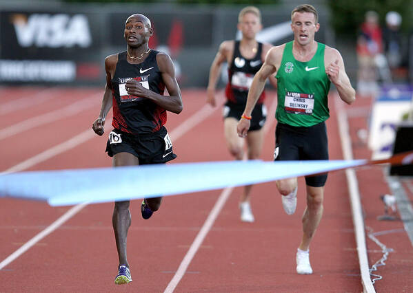 Sport Art Print featuring the photograph 2011 USA Outdoor Track & Field Championships - Day 2 by Andy Lyons