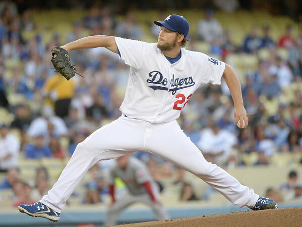 Clayton Kershaw Art Print featuring the photograph Clayton Kershaw by Harry How