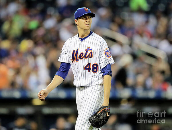 Jacob Degrom Art Print featuring the photograph Jacob Degrom by Elsa