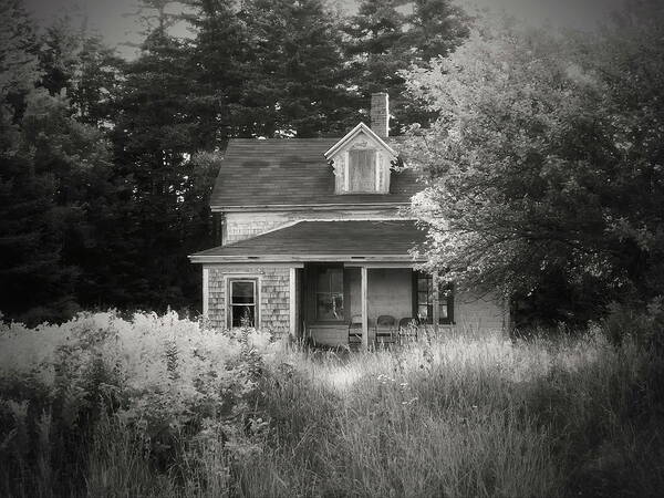 Abandoned Art Print featuring the photograph Abandoned by Alan Norsworthy
