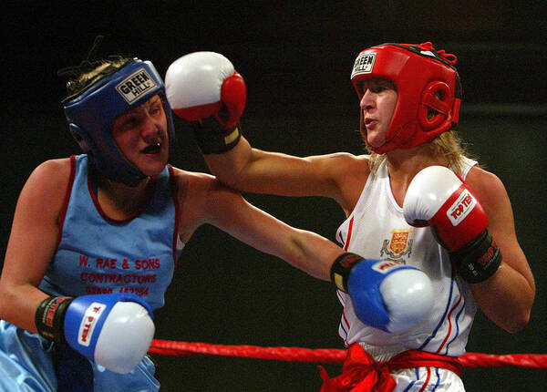 England Art Print featuring the photograph Amateur Boxing Association Finals by Julian Finney