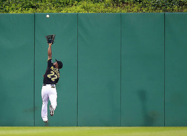 Second Inning Art Print featuring the photograph Andrew Mccutchen by Jared Wickerham
