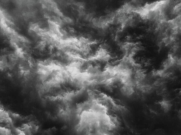 Clouds Art Print featuring the photograph Angry Clouds by Louis Dallara