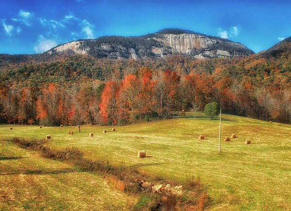 Table Rock State Park Art Print featuring the photograph Autumn at the Meadow by Blaine Owens
