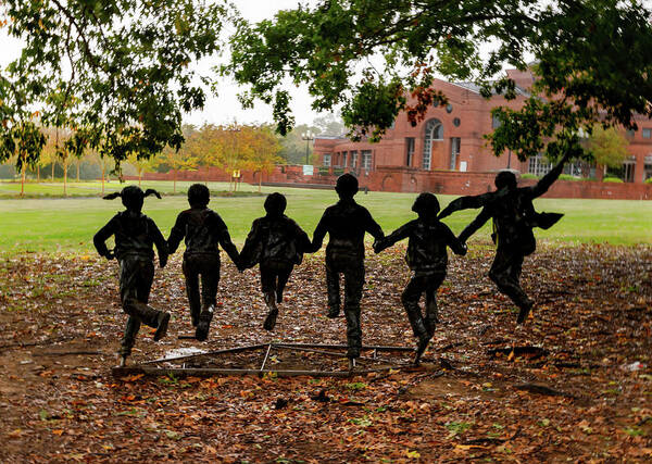 Alabama Art Print featuring the photograph Blount Cultural Park Puddle Jumpers by Norma Brandsberg