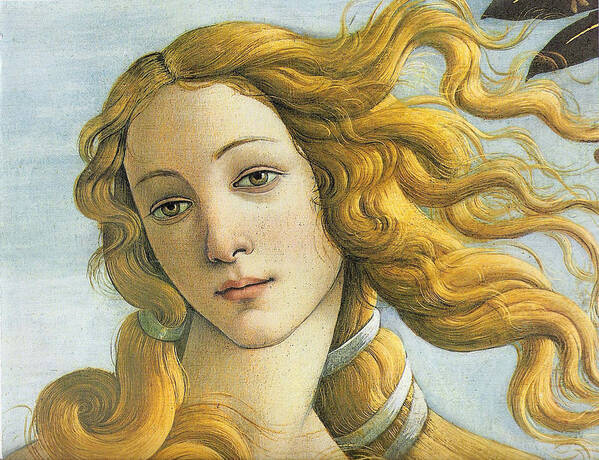 Sandro Botticelli Art Print featuring the painting Botticelli Birth Of Venus by Tony Rubino