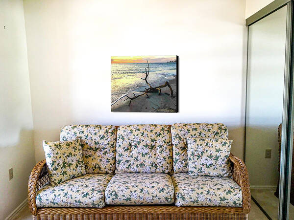 Single Photo Example In Canvas Art Print featuring the photograph Canvas Driftwood by Susan Molnar