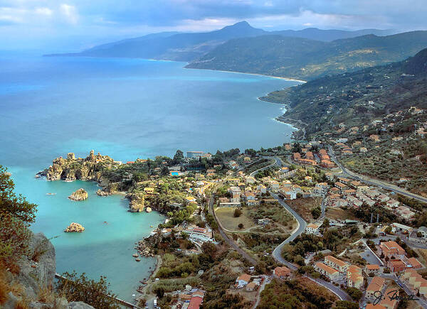 Cefalu Art Print featuring the photograph Cefalu Sicily by Joe Bonita